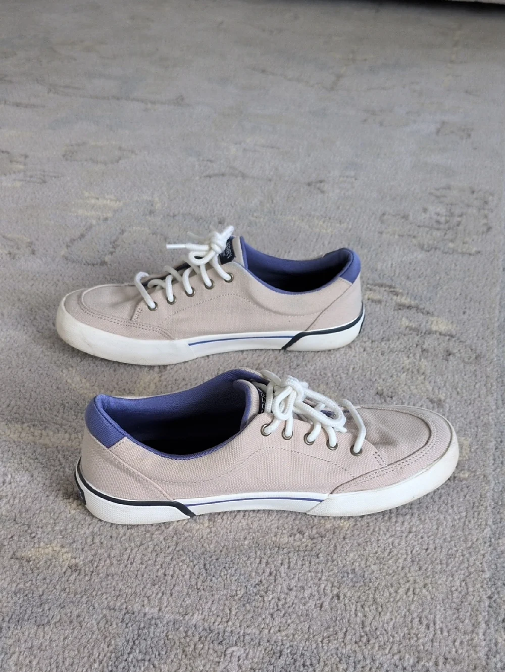Sperry Tan Canvas Shoes